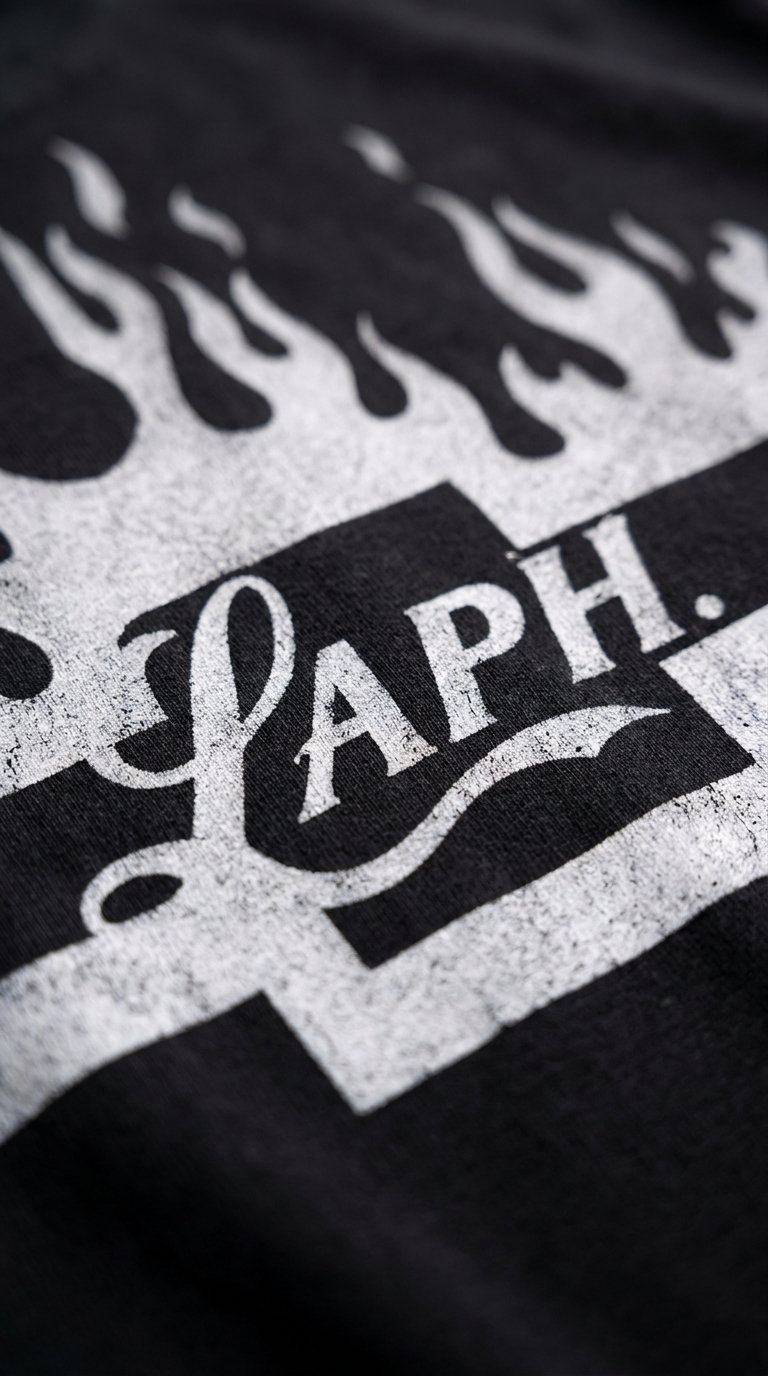 T-SHIRT FLAME LOGO