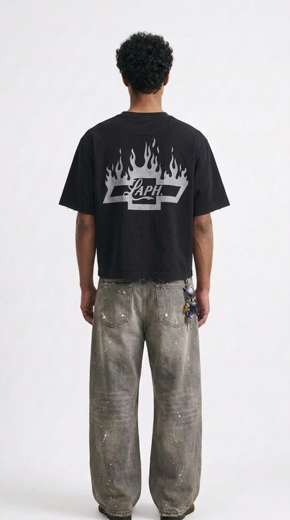 T-SHIRT FLAME LOGO